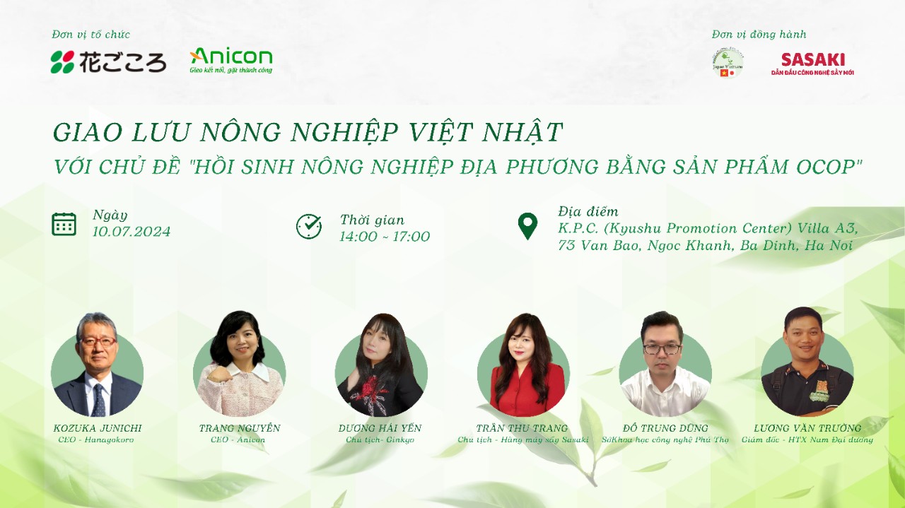 Giao lưu nông nghiệp Việt Nhật